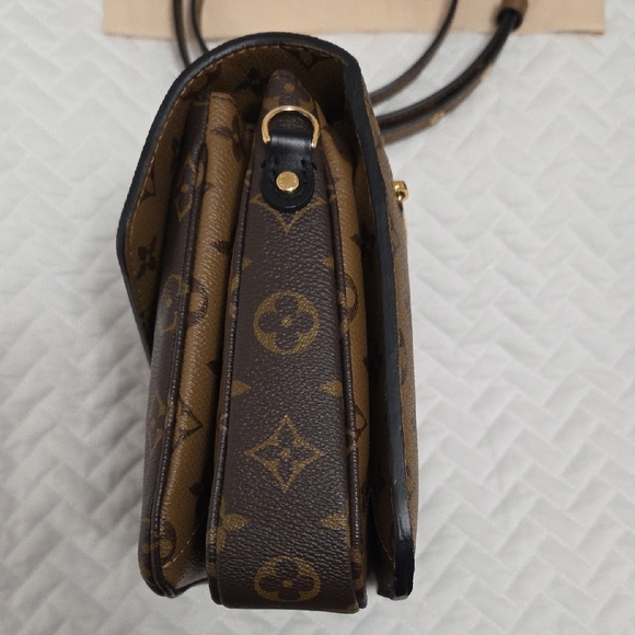 Authentic Louis Vuitton Reverse Monogram Crossbody Bag - Picture 5 of 16